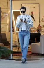 EMMY ROSSUM Leaves Balayage by Nancy Braun in Beverly Hills 02/07/2020