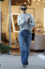EMMY ROSSUM Leaves Balayage by Nancy Braun in Beverly Hills 02/07/2020