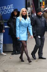 ERIKA JAYNE Arrives at Good Morning America in New York 02/20/2020