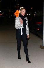 ERIKA JAYNE Leaves Watch What Happens Live in New York 02/19/2020