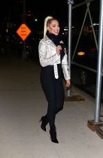 ERIKA JAYNE Leaves Watch What Happens Live in New York 02/19/2020