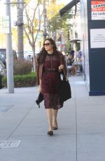 FAMKE JANSSEN Out Shopping in Beverly Hills 01/31/2020