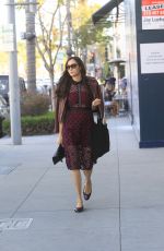 FAMKE JANSSEN Out Shopping in Beverly Hills 01/31/2020