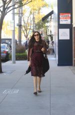 FAMKE JANSSEN Out Shopping in Beverly Hills 01/31/2020