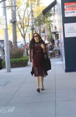 FAMKE JANSSEN Out Shopping in Beverly Hills 01/31/2020