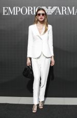 FIAMMETTA CICOGNA at Emporio Armani Show at Milan Fashion Week 02/21/2020