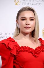 FLORENCE PUGH at EE British Academy Film Awards 2020 Nominees Party in London 02/01/2020