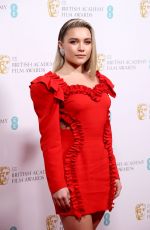 FLORENCE PUGH at EE British Academy Film Awards 2020 Nominees Party in London 02/01/2020