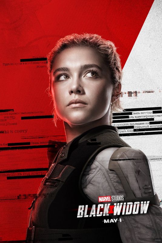 FLORENCE PUGH - Black Widow Poster and Trailer, 2020