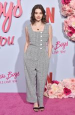 FRANCESCA REALE at To All the Boys: P.S. I Still Love You Premiere in Hollywood 02/03/2020