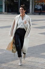 FRANKIE SANDFORD Leaves BBC Breakfast Studios at Media City 02/03/2020