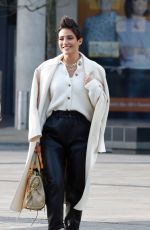 FRANKIE SANDFORD Leaves BBC Breakfast Studios at Media City 02/03/2020