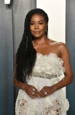 GABRIELLE UNION at 2020 Vanity Fair Oscar Party in Beverly Hills 02/09/2020