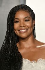 GABRIELLE UNION at 2020 Vanity Fair Oscar Party in Beverly Hills 02/09/2020