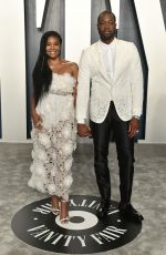 GABRIELLE UNION at 2020 Vanity Fair Oscar Party in Beverly Hills 02/09/2020