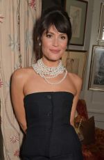 GEMMA ARTERTON at Charles Finch and Chanel Pre-Bafta Party in London 02/01/2020
