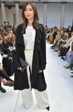 GEMMA CHAN at Max Mara Show at Milan Fashion Week 02/20/2020