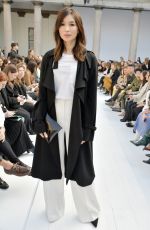 GEMMA CHAN at Max Mara Show at Milan Fashion Week 02/20/2020