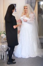 GEMMA COLLINS Trying on Wedding Dresses in Essex 01/31/2020