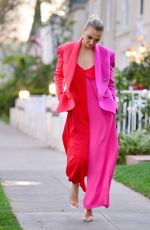GEORGIA HIRST Leaves Her Hotel in Los Angeles 02/06/2020