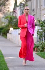 GEORGIA HIRST Leaves Her Hotel in Los Angeles 02/06/2020