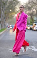 GEORGIA HIRST Leaves Her Hotel in Los Angeles 02/06/2020