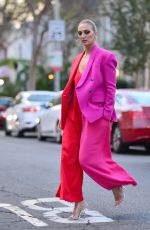 GEORGIA HIRST Leaves Her Hotel in Los Angeles 02/06/2020