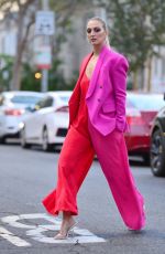 GEORGIA HIRST Leaves Her Hotel in Los Angeles 02/06/2020