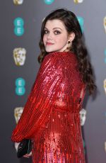 GEORGIE HENLEY at EE British Academy Film Awards 2020 in London 02/01/2020