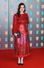 GEORGIE HENLEY at EE British Academy Film Awards 2020 in London 02/01/2020