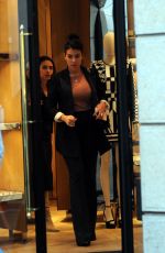 GEORGINA RODRIGUEZ Out Shopping in Milan 02/03/2020