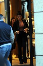GEORGINA RODRIGUEZ Out Shopping in Milan 02/03/2020
