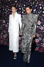 GIGI and BELLA HADID at Harper