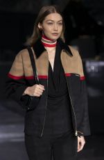 GIGI HADID at Burberry Autumn/Winter 2020 Show at London Fashion Week 02/17/2020