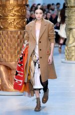 GIGI HADID at Chloe Runway Show at Paris Fashion Week 02/27/2020