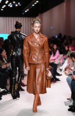 GIGI HADID at Fendi Runway Show at Milan Fashion Week 02/20/2020
