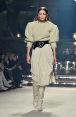GIGI HADID at Isabel Marant Show at Paris Fashion Week 02/28/2020