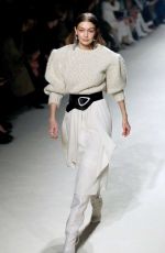GIGI HADID at Isabel Marant Show at Paris Fashion Week 02/28/2020
