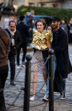 GIGI HADID at Lanvin Fashion Show at PFW in Paris 02/26/2020