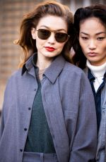GIGI HADID at Lanvin Fashion Show at PFW in Paris 02/26/2020