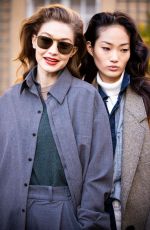 GIGI HADID at Lanvin Fashion Show at PFW in Paris 02/26/2020