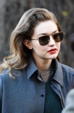 GIGI HADID at Lanvin Fashion Show at PFW in Paris 02/26/2020