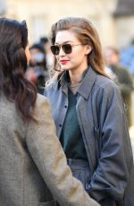GIGI HADID at Lanvin Fashion Show at PFW in Paris 02/26/2020