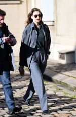 GIGI HADID at Lanvin Fashion Show at PFW in Paris 02/26/2020