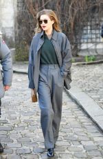 GIGI HADID at Lanvin Fashion Show at PFW in Paris 02/26/2020