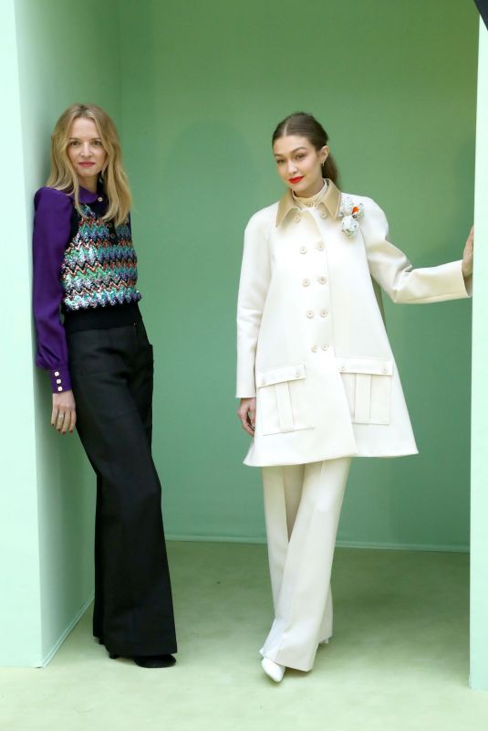 GIGI HADID at LVHM Prize 2020 - Designers Presentation in Paris 02/27/2020