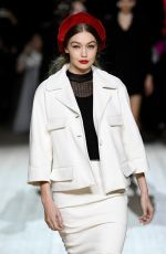 GIGI HADID at Marc Jacobs Fashion Show in New York 02/12/2020
