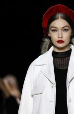 GIGI HADID at Marc Jacobs Runway Show at New York Fashion Week 02/12/2020