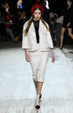 GIGI HADID at Marc Jacobs Runway Show at New York Fashion Week 02/12/2020