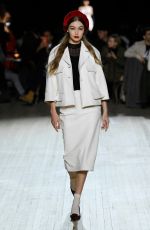 GIGI HADID at Marc Jacobs Runway Show at New York Fashion Week 02/12/2020